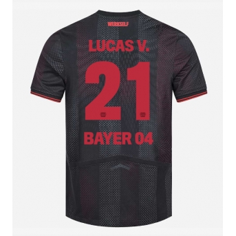 Billige Fotballdrakt Bayer Leverkusen Lucas Vazquez #21 Replika Hjemmedrakt 2025-26 Kortermet